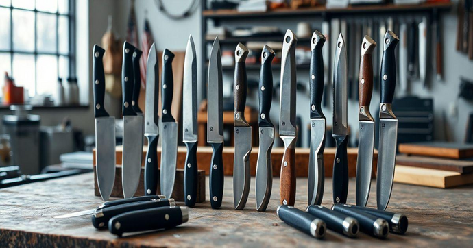 Faca Industrial: 7 Tipos Essenciais para Sua Indústria