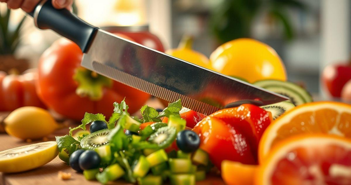 Faca Dentada: Versatilidade na Cozinha