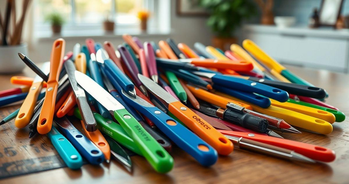 Facas para Cortar EVA: Como Escolher a Ideal para Seus Projetos Artesanais